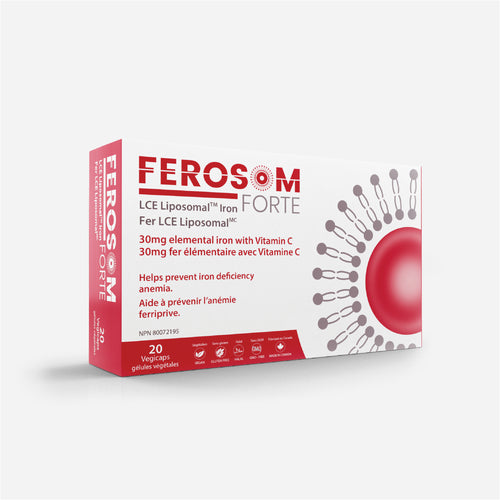 Gélules de fer liposomales LCE